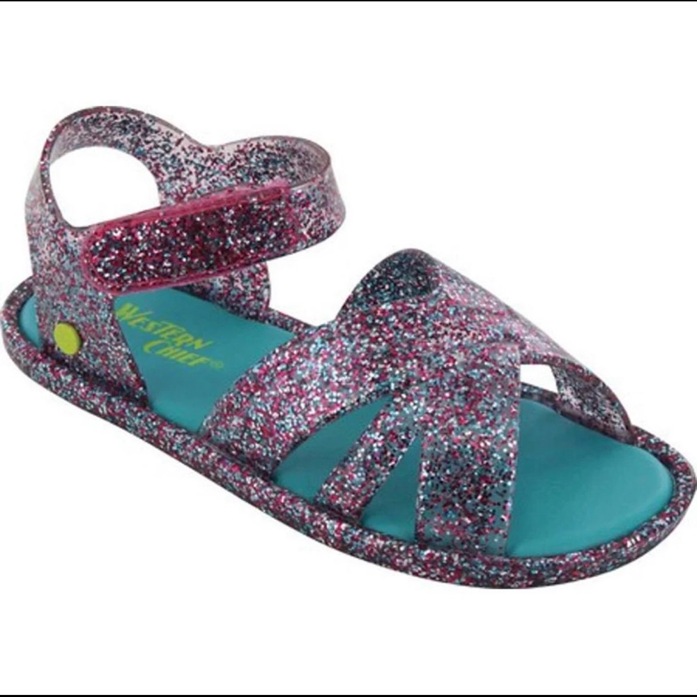 Western Chief Sandbox Glitter Sandals